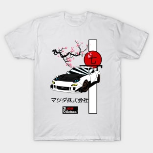 JDM RX-7 Red Sun Edition T-Shirt